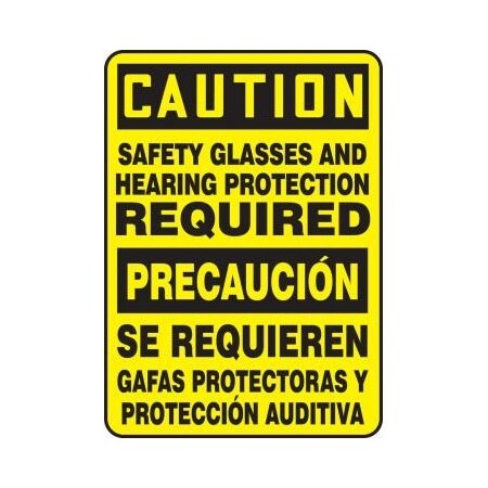 BILINGUAL SPANISH CAUTION SAFETY SBMPPE634XL